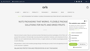 Aris Pack - Custom Nut Packaging Solutions