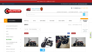Arlington Powersports - 200cc Dirt Bike