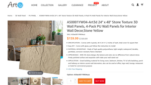 Art3D - 3D Stone Panels