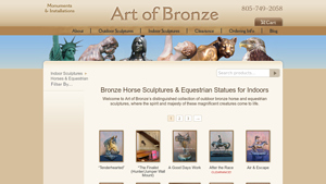 Art of Bronze - Equestrian Sculptures Collection