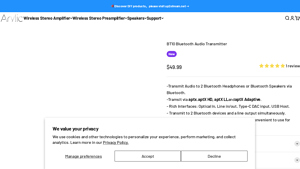 Arylic - BT10 Bluetooth Audio Transmitter