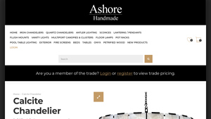 Ashore Lighting - Calcite Chandelier