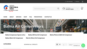 Balma - 15hp Piston & Belt Air Compressor