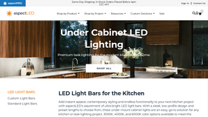 aspectLED - Under Cabinet LED Lighting