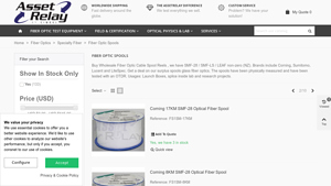Corning - Optical Fiber Spools
