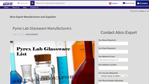 Atico Export - Pyrex Lab Glassware