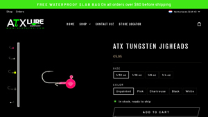 ATX - Tungsten Jigheads