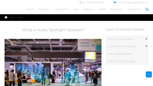 Audfly - Audio Spotlight Speakers