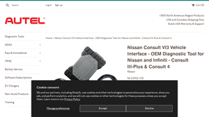 Bosch - Nissan Consult VI3 Vehicle Interface