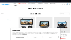 AUTO-VOX - Solar 5B RV Magnetic Backup Camera