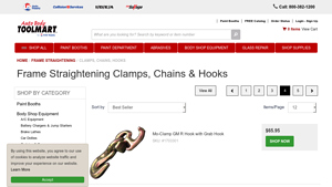 Auto Body Toolmart - Pulling Clamps & Equipment