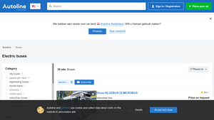 Electric Buses - For Sale