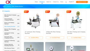 Automatic Wire Crimping Machine - Wire Tinning Solutions