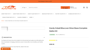 Candy Cobalt Blue - Complete Gallon Kit