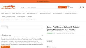Auto Paint HQ - Candy Pearl Copper Gallon Kit