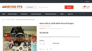 Rotax - 503 UL DCDI 50HP Aircraft Engine