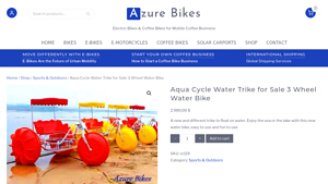 Aqua Cycle - Water Trike