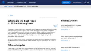 Bajaj - Key Motorcycles