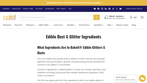 Bakell - Edible Dusts & Glitters
