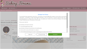 Baking Forums - Silicone Moulds