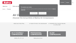 Balma - Professional & Silent Compressors