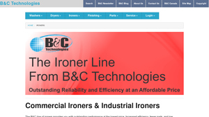 BandC Tech - Compact Economy Ironers
