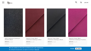 B&J Fabrics - Luxury Cashmere Coatings