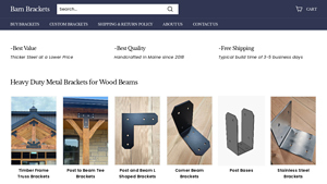 Barn Brackets - Heavy Duty Metal Brackets