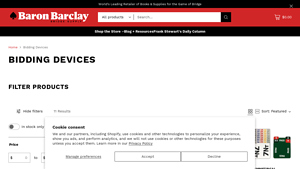 Baron Barclay - Bidding Devices