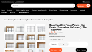 Barrier Boss - Hog Wire Fence Panels