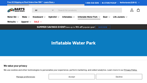 Barts - Inflatable Water Park Collection