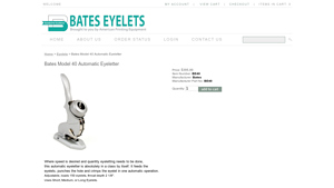 Bates - Model 40 Automatic Eyeletter