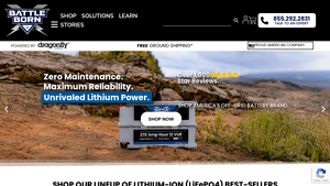 Battle Born Batteries - LiFePO4 100Ah 12V Battery