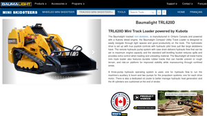 Baumalight - TRL620D Mini Skid Steer Implement