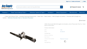 Astro Pneumatic Tool - Pneumatic Sanders