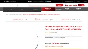 Rohana - Rfx5 Wheels Rims