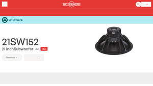 BC Speakers - 21SW152 Subwoofer