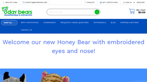 Bday Bears - Make Your Own Stuffed Animal Kit