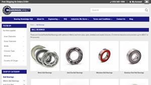 Bearings Direct - Ball Bearings Supplier