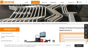 BEIENE - Intelligent 3D Busbar Processing Machine SMART-603CNC-S
