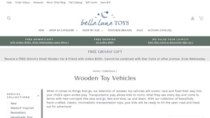 Bella Luna Toys - Hand-Crafted Wooden Vehicles