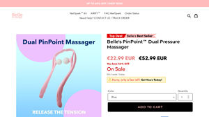 Belle at the Ball - Belle's PinPoint™ Dual Pressure Massager