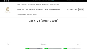 Belmonte Bikes - 50cc to 200cc ATVs