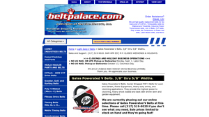 Belt Palace - Gates Powerated V Belts