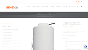 Benecor - Vertical Storage Tanks
