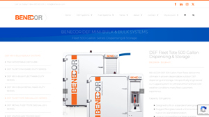 Benecor - DEF Fleet Tote 500 Gallon Dispensing & Storage