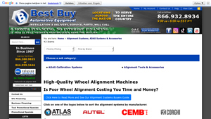 Best Buy Auto Equipment - Wheel Alignment Machines
