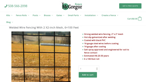 Best Deer Fences - Welded Wire Fencing 6x100 Feet