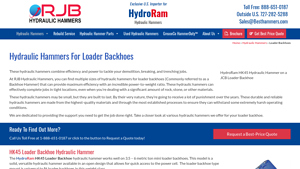 Best Hammers - HK45 Loader Backhoe Hydraulic Hammer
