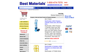 Roofmaster - 100# Propane Cylinder Hand Cart
